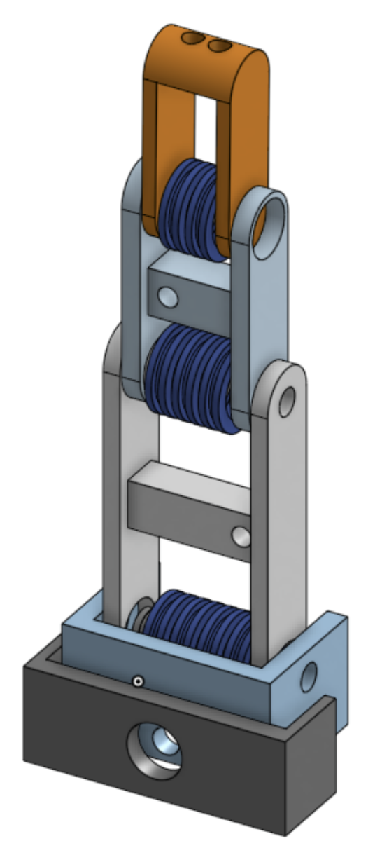 4-DOF finger design with splay joint