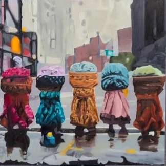 Painting by Niamh